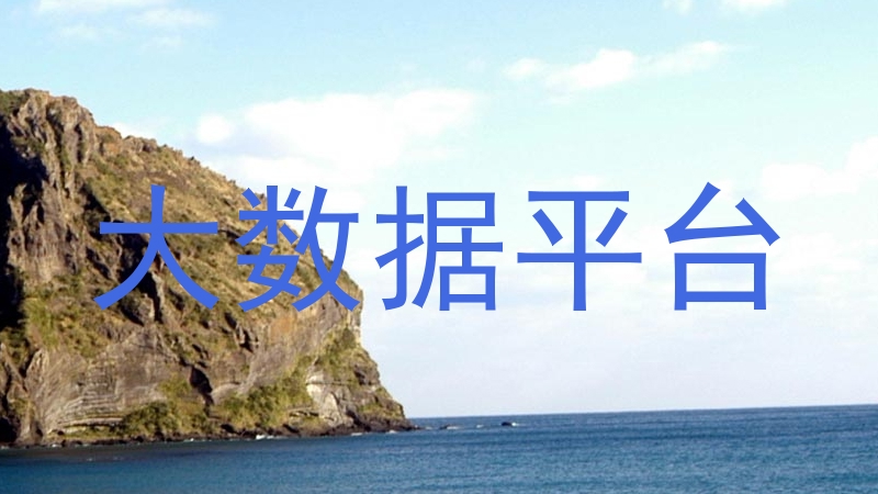 大数据平台