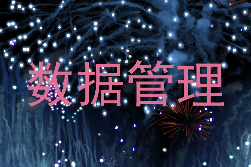 数据管理