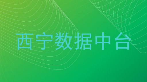 西宁数据中台