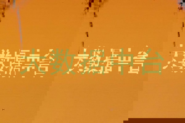 大数据中台