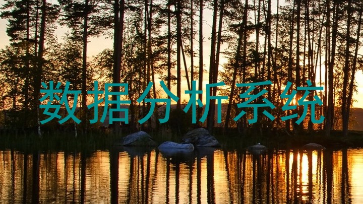 数据分析系统