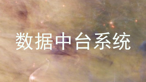 数据中台系统