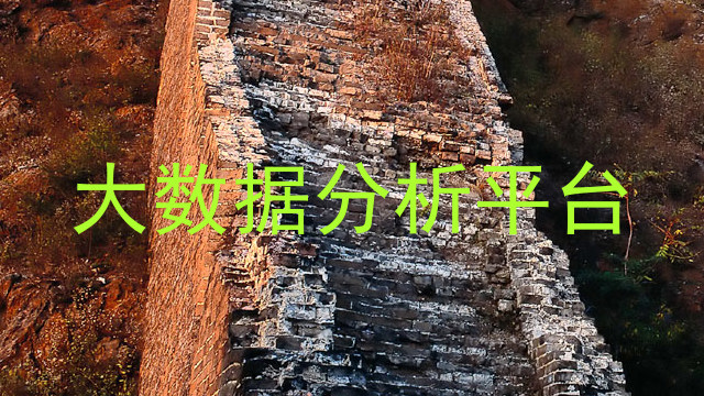 大数据分析平台