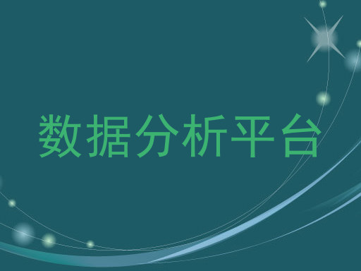数据分析平台