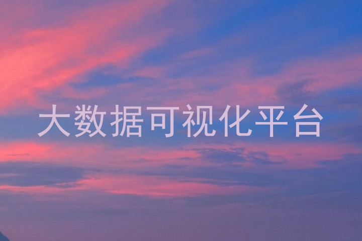 大数据可视化平台