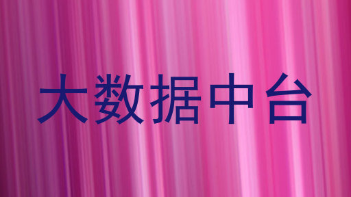 大数据中台