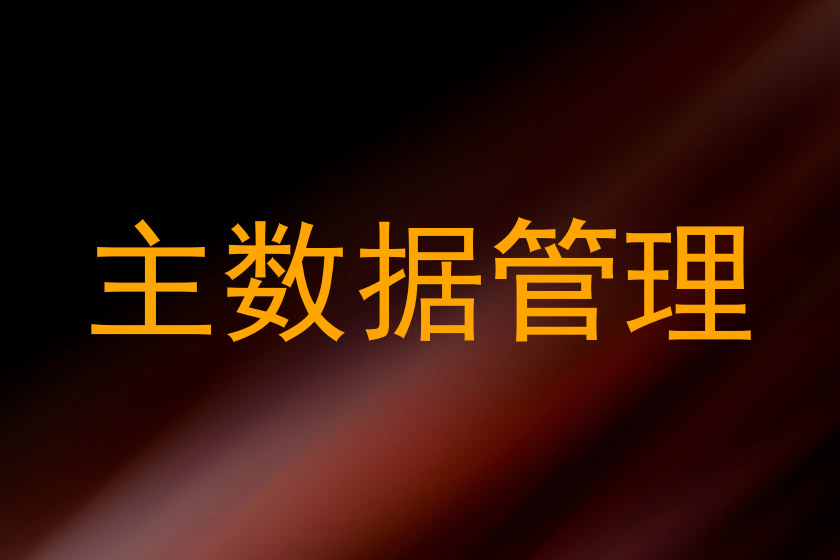 主数据管理
