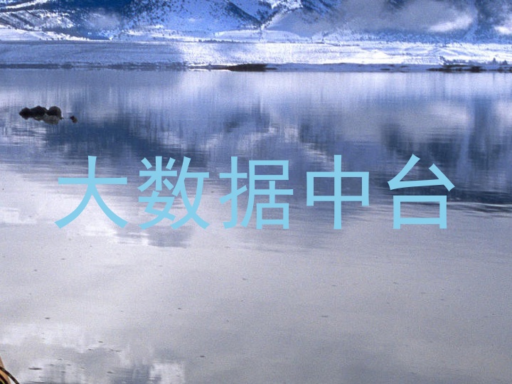 大数据中台