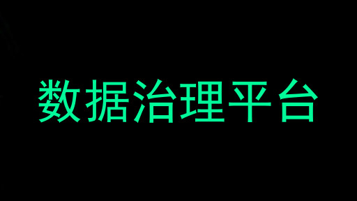 数据治理平台