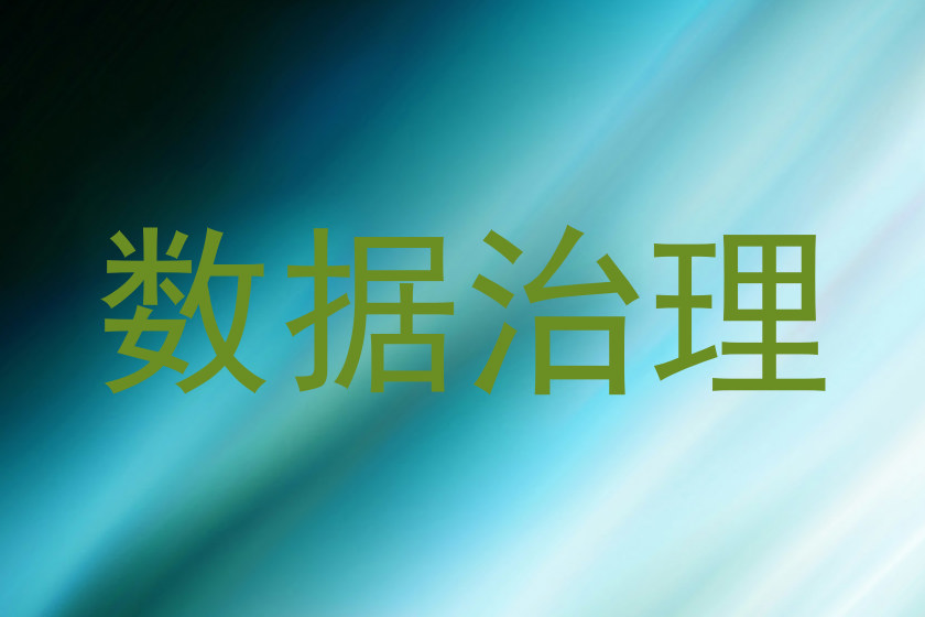 数据治理