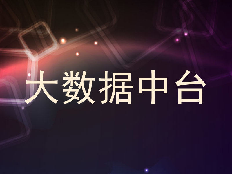 大数据中台