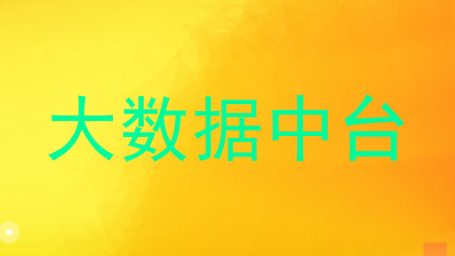 大数据中台
