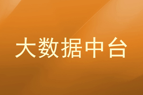 大数据中台