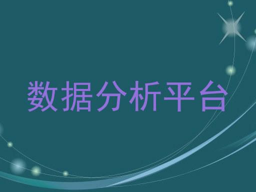 数据分析平台