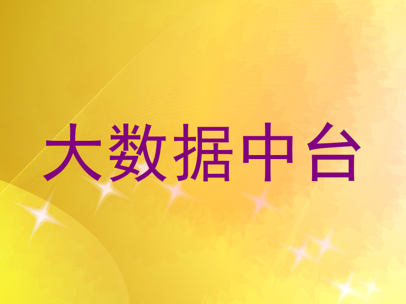 大数据中台