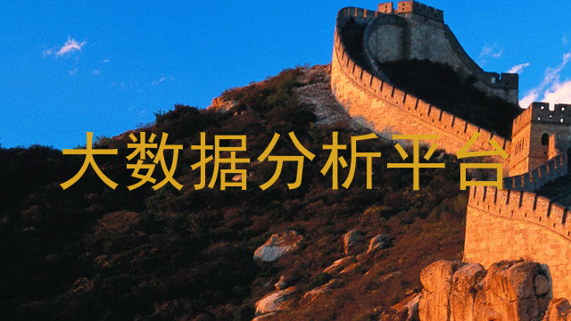 大数据分析平台