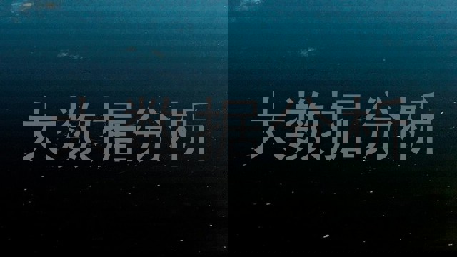 大数据分析