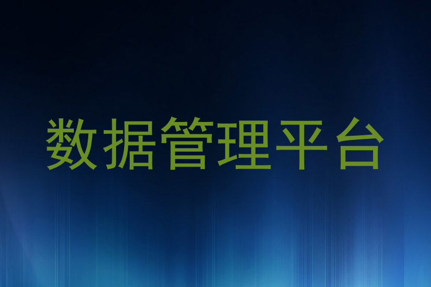 数据管理平台