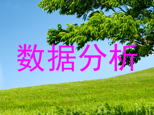 数据分析