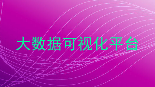 大数据可视化平台