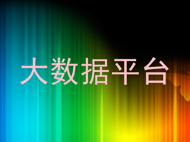 大数据平台