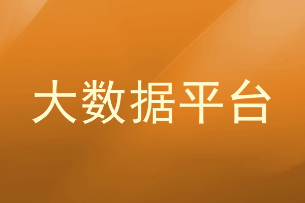 大数据平台