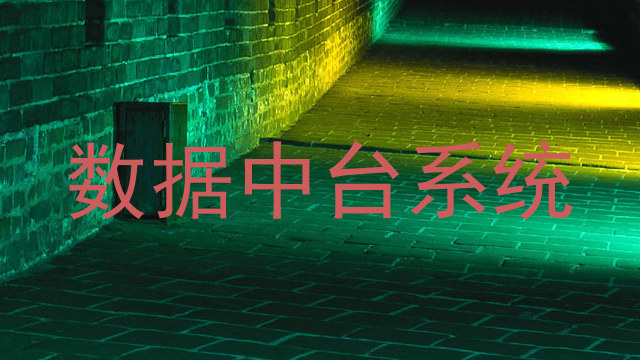 数据中台系统