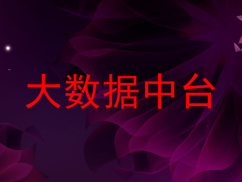 大数据中台