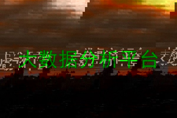大数据分析平台