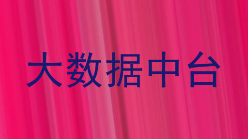 大数据中台