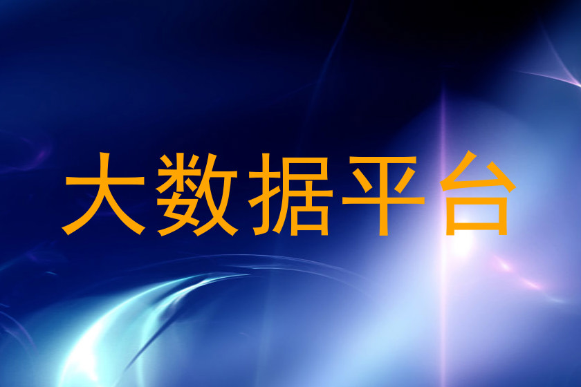 大数据平台