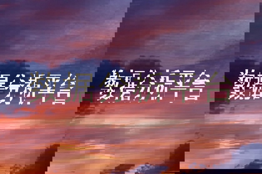 数据分析平台