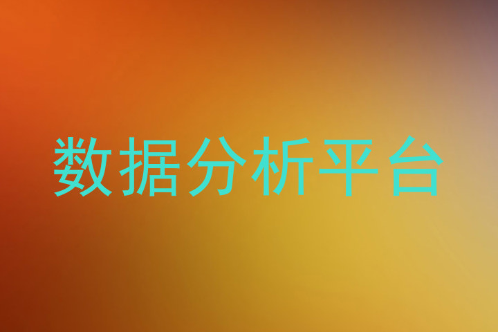 数据分析平台