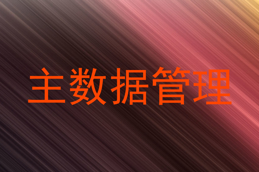 主数据管理