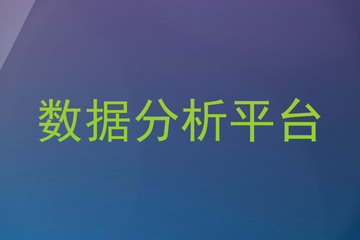 数据分析平台