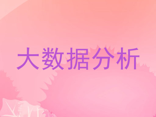 大数据分析
