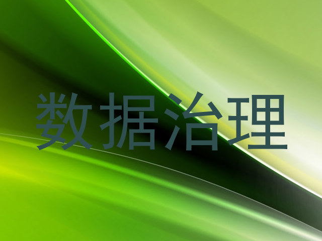 数据治理