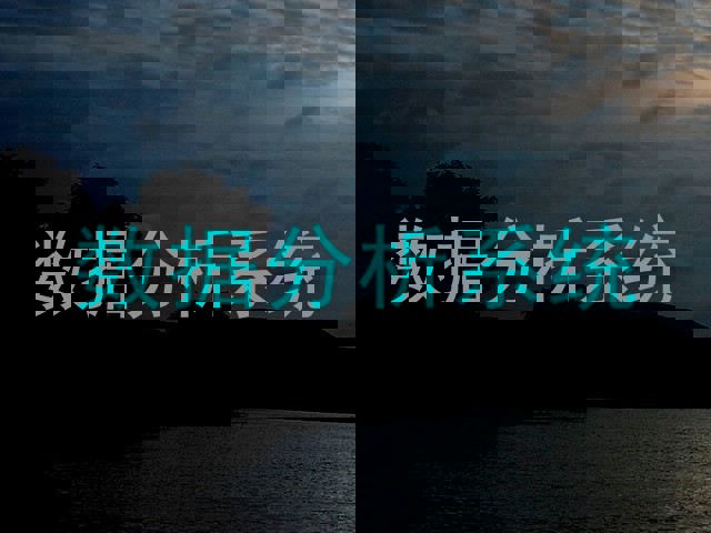 数据分析系统