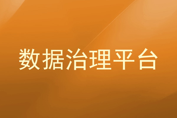 数据治理平台