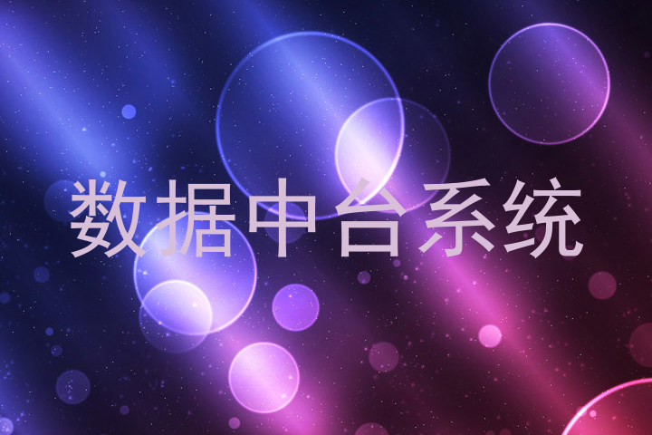 数据中台系统