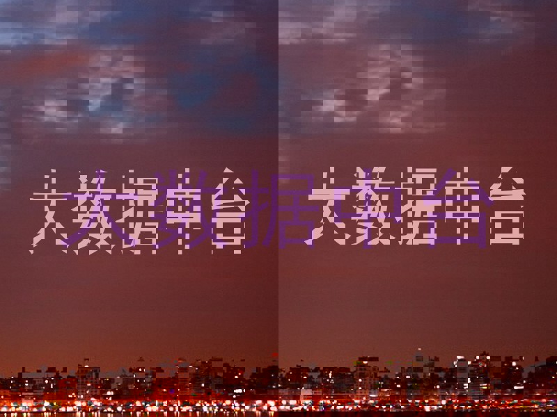 大数据中台