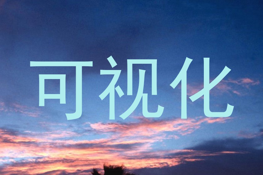 可视化