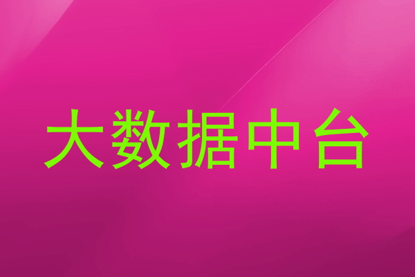 大数据中台