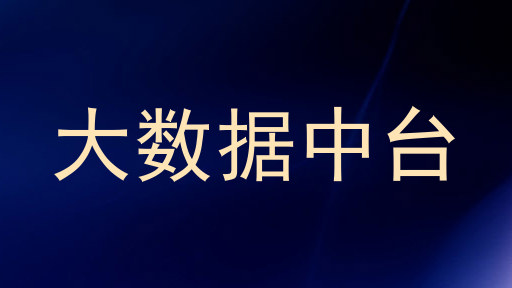 大数据中台