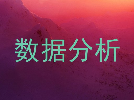数据分析