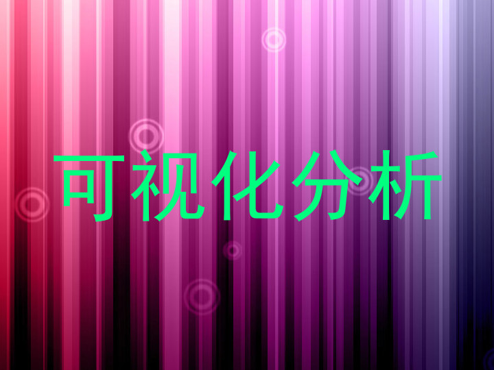 可视化分析