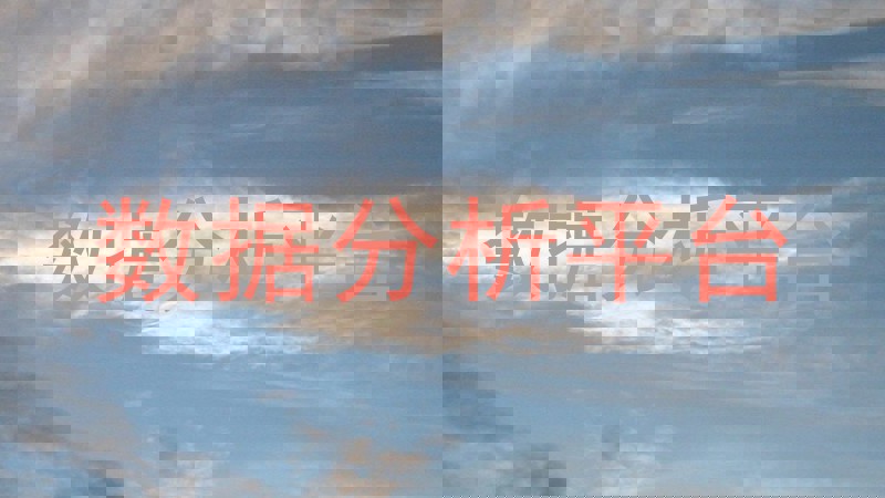 数据分析平台
