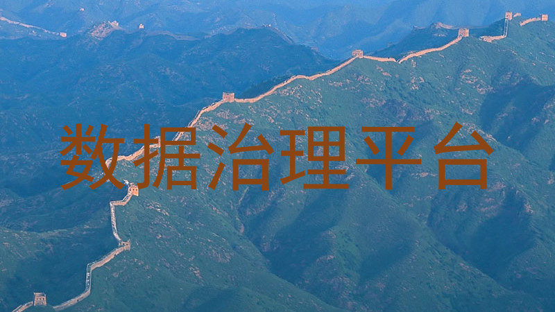 数据治理平台