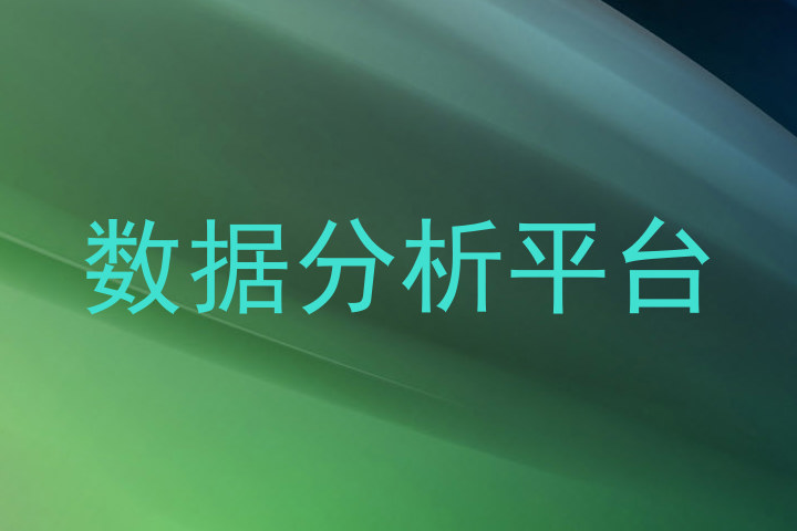 数据分析平台
