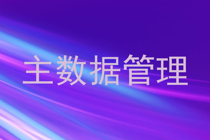 主数据管理